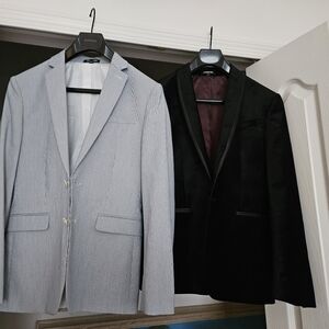 2 Mens 36 Short Skim Express Blazers